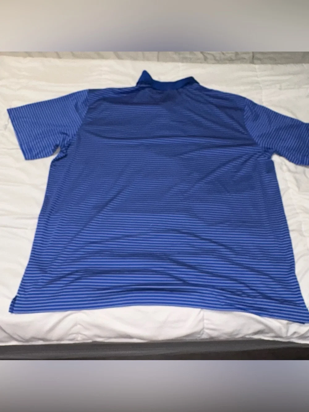 Nike Air Force Academy Polo 3XL Men’s Blue Striped